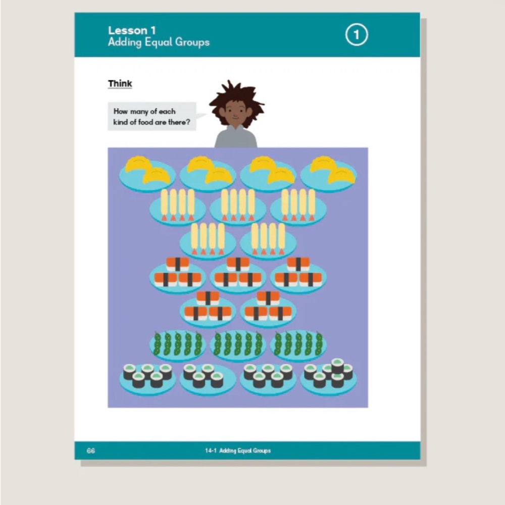 * Dimensions Math Textbook 1B - Picture 5 of 9